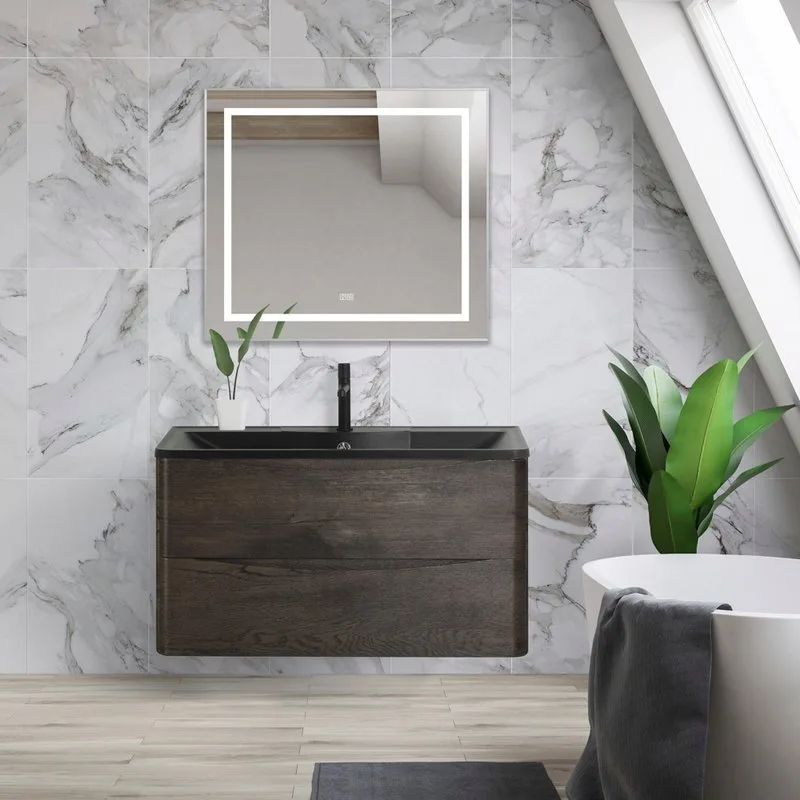 Зеркало BelBagno Kraft SPC-KRAFT-885-785-TCH-WARM с подогревом Sancos — официальный сайт