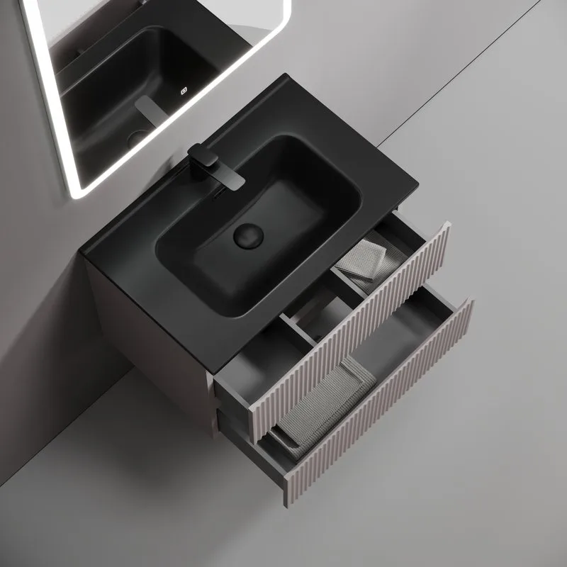 Тумба с раковиной Sancos Snob R 70 doha soft, раковина CN7007MB Sancos — официальный сайт