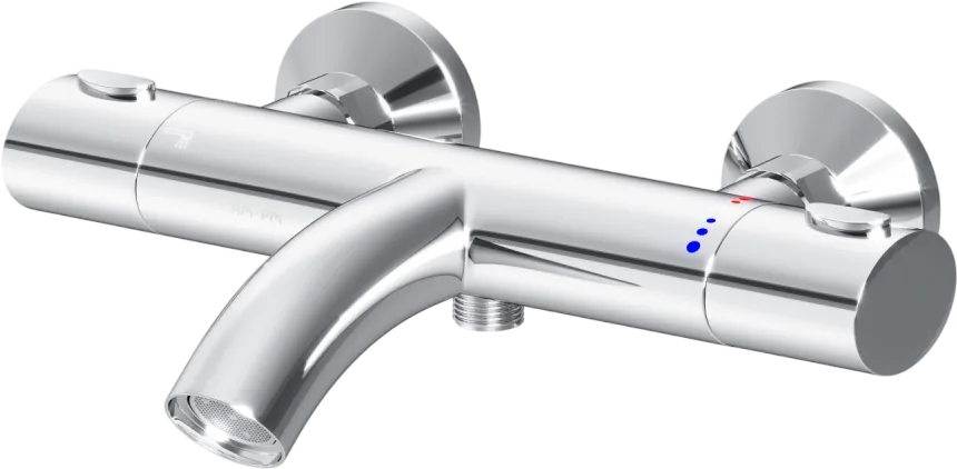 Термостатический смеситель AM.PM Sense 5 F7550064, для ванны и душа Sancos — официальный сайт