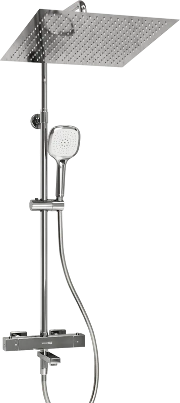 Душевая стойка Wasserkraft Aller A199.119.065.087.CH Thermo, с термостатом, хром Sancos — официальный сайт