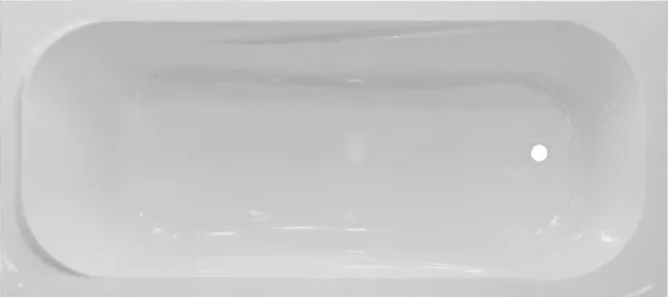 Ванна из искусственного камня Эстет Альфа 180x80 см, правая, пристенная, на ножках Sancos — Оригинал