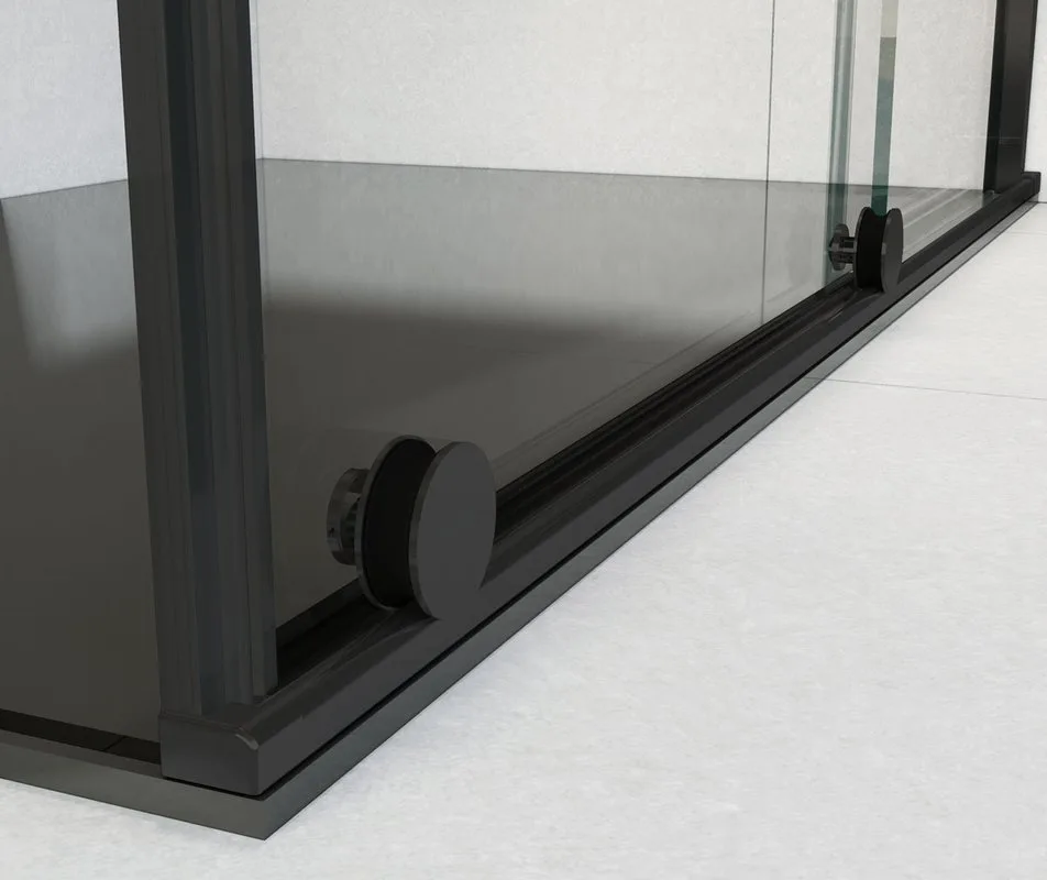 Душевой уголок Vincea Arno VSR-1A9012CLB 120x90 см, профиль черный Sancos — официальный сайт