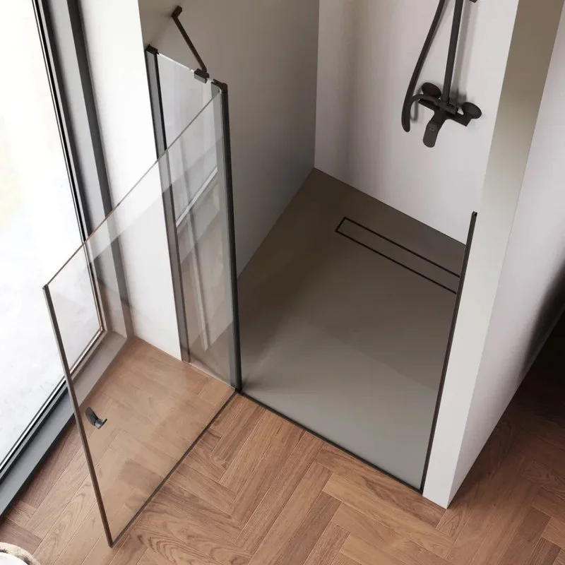 Душевая дверь в нишу AM.PM Sunny W87G-100-1P-BT 100 см Sancos — официальный сайт