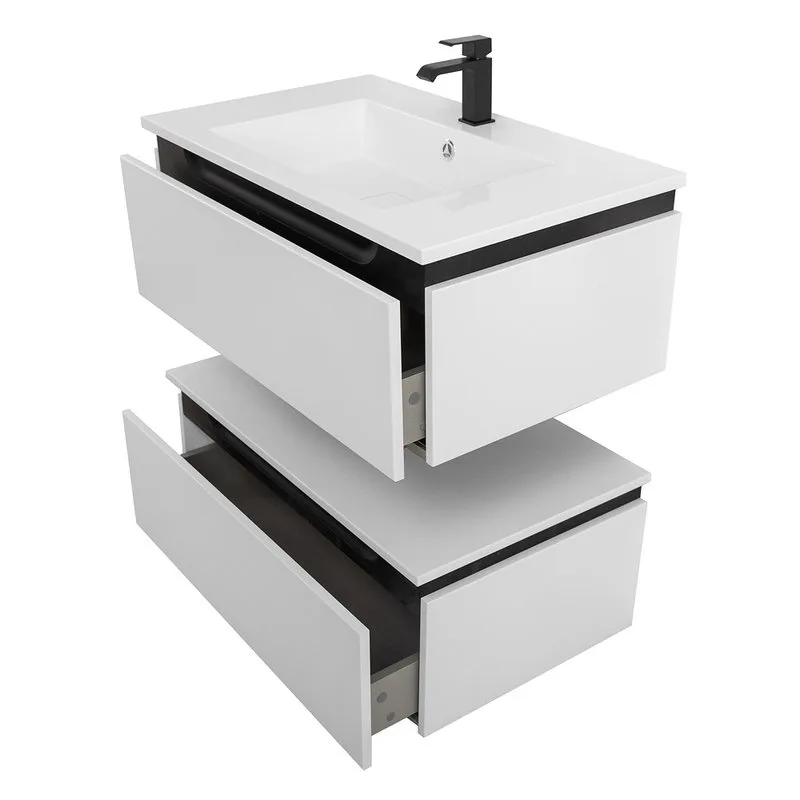 Тумба Cezares Slider 80 1 ящика, Bianco Opaco Sancos — официальный сайт