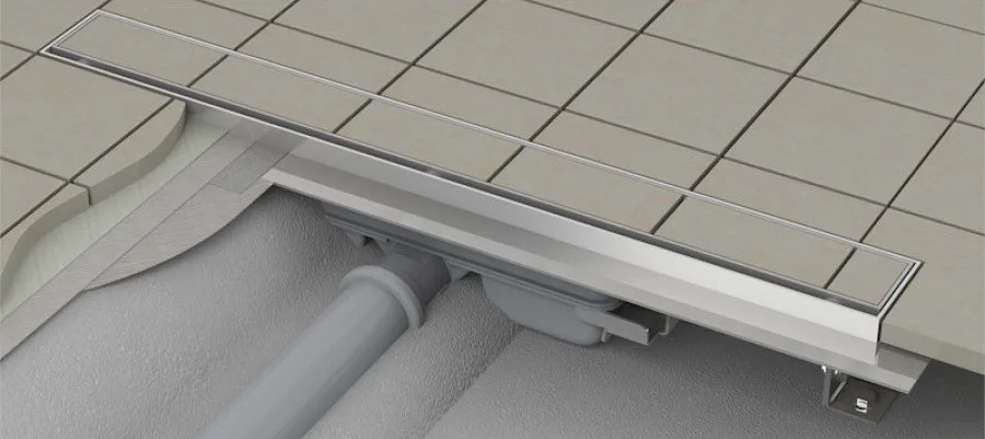Душевой трап (лоток) AlcaPlast APZ101 550, с опорами Sancos — официальный сайт