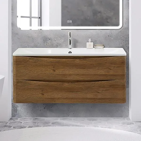 Тумба под раковину без столешницы BelBagno Acqua 120 подвесная, rovere rustico Sancos — официальный сайт