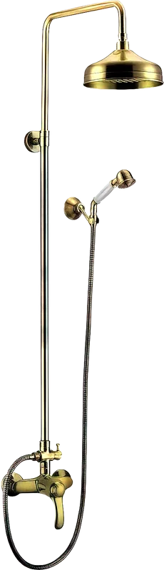 Душевая стойка Cezares Lira M-CD-02, бронза Sancos — официальный сайт
