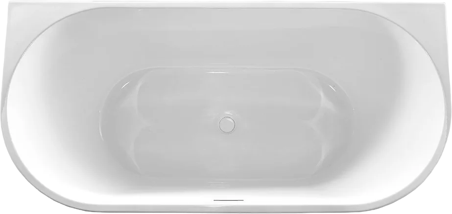 Акриловая ванна Vincea VBT-421-1800 180x80 см, пристенная, белая, овальная, на ножках, со сливом-пер Sancos — официальный сайт