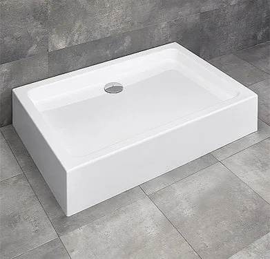 Поддон для душа Radaway Laros D 100x90 с сифоном Sancos — официальный сайт