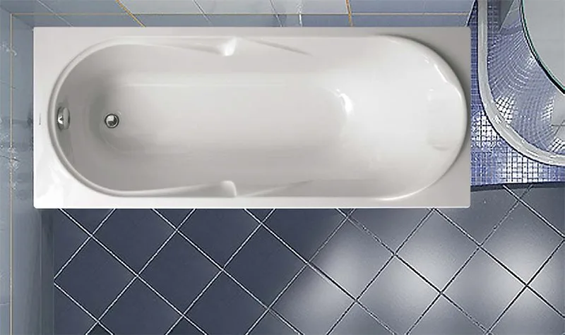 Акриловая ванна Vagnerplast Minerva 170x70 см, пристенная, ультрабелая Sancos — официальный сайт