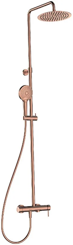 Душевая стойка AQUAme AQM8011BC, медь Sancos — официальный сайт
