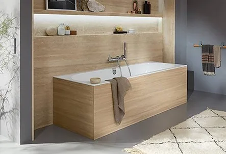 Акриловая ванна Villeroy & Boch Oberon 2.0 UBQ170OBR2DV-01 170x75 см, встраиваемая, цвет альпийский  Sancos — официальный сайт