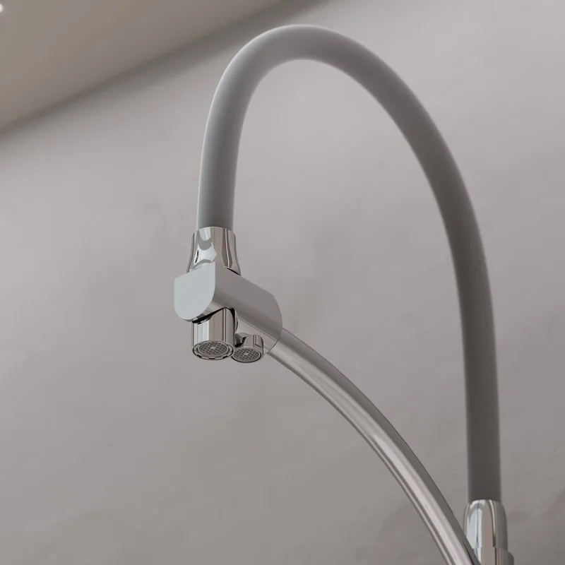 Смеситель для кухни Sancos Eri SC4001CH с гибким изливом, хром Sancos — официальный сайт