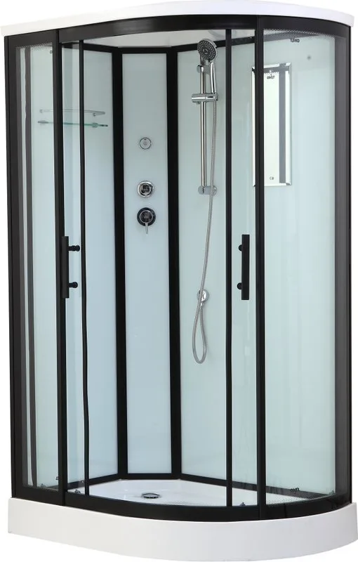 Душевая кабина Timo Standart T-6602 B L, профиль черный Sancos — официальный сайт