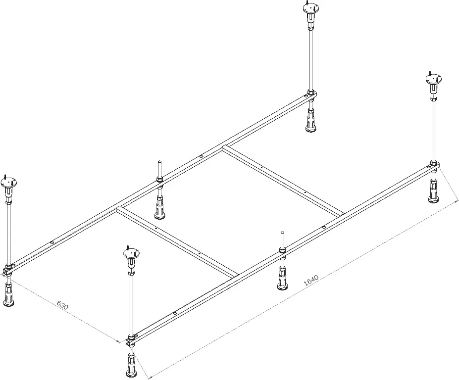 Каркас для ванны AM.PM X-Joy W94A-170-075W-R Sancos — официальный сайт