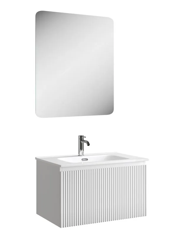 Тумба под раковину Sancos Snob R 1.0 70 подвесная Bianco (белый), SNR1.070W Sancos — официальный сайт