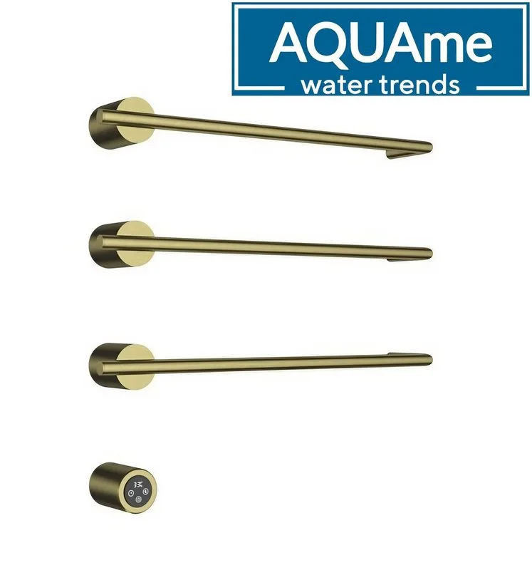 Полотенцесушитель электрический AQUAme встраиваемый c терморегуляторм AQM3143BG Sancos — официальный сайт