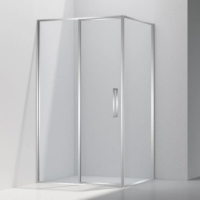 Душевой уголок Vincea Slim VSR-4SLP9012CL 120х90 см, профиль глянцевый хром, стекло прозрачное Sancos — официальный сайт