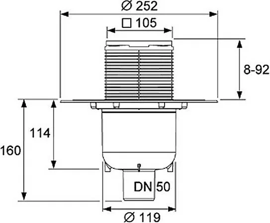 Душевой трап TECE Drainpoint S TECEdrainpoint S 130 3601300 Sancos — официальный сайт