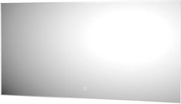 Зеркало Defesto Glow DF 2518SH 120х60 с LED-подсветкой, 3000 K, сенсорный выключатель
