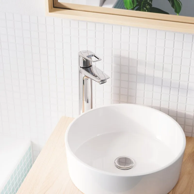 Смеситель для раковины Grohe BauLoop 23764001 хром Sancos — официальный сайт