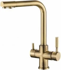 Смеситель для кухни Steel Hammer SH 552 BRONZE Sancos — официальный сайт