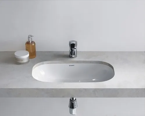 Раковина Duravit D-code 0338560000 встраиваемая снизу Sancos — официальный сайт