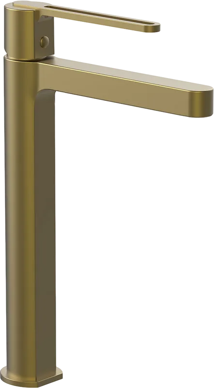 Смеситель для раковины Vincea Rondo VBF-1R2BG брашированное золото Sancos — официальный сайт
