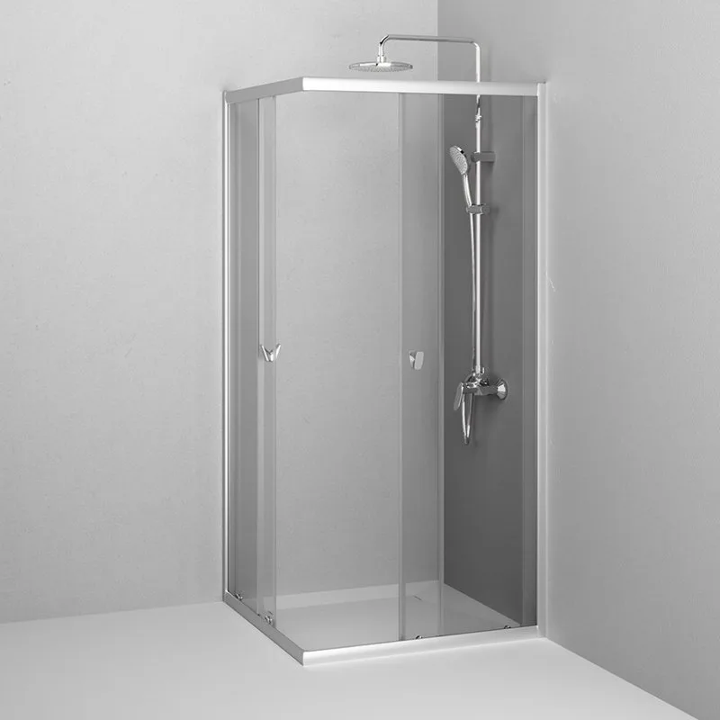 Душевой уголок AM.PM Sunny W87G-403-9090-MT 90x90 см, серебро Sancos — официальный сайт