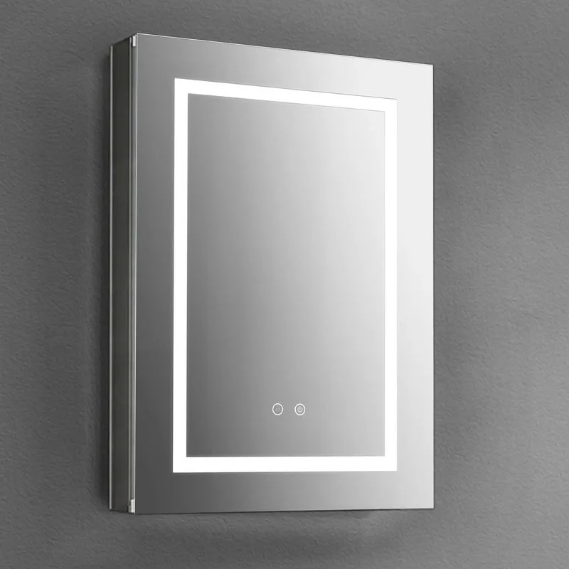 Зеркало-шкаф AQUATEK AQ7604-MLC 60 с подсветкой Sancos — официальный сайт