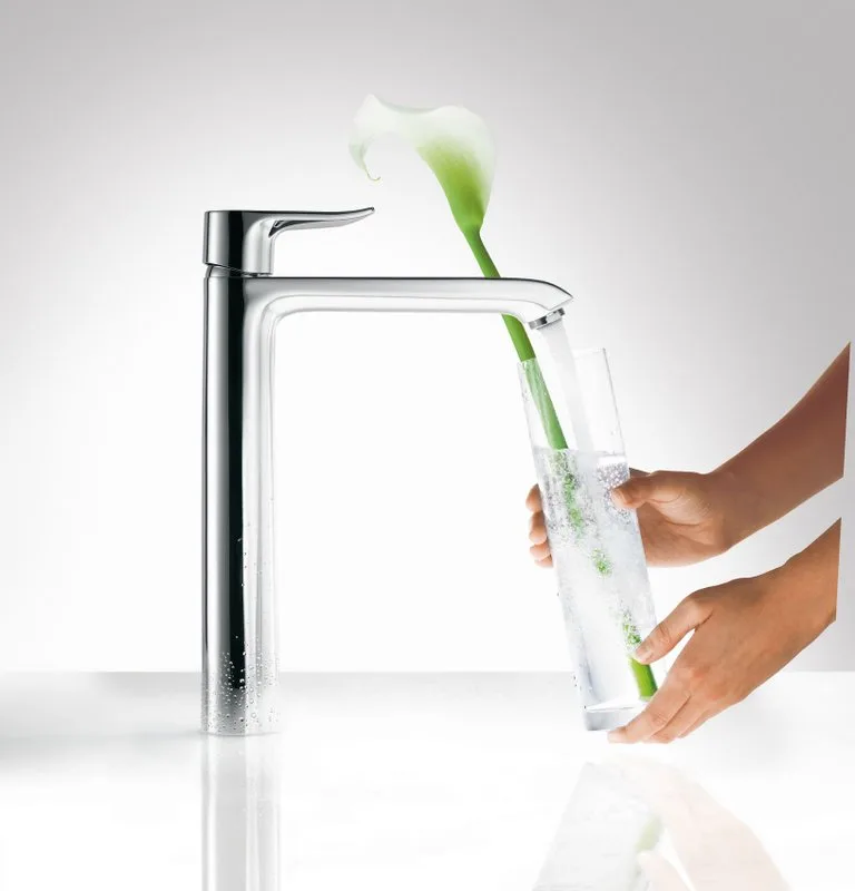 Смеситель для раковины Hansgrohe Metris 31082000 Sancos — официальный сайт