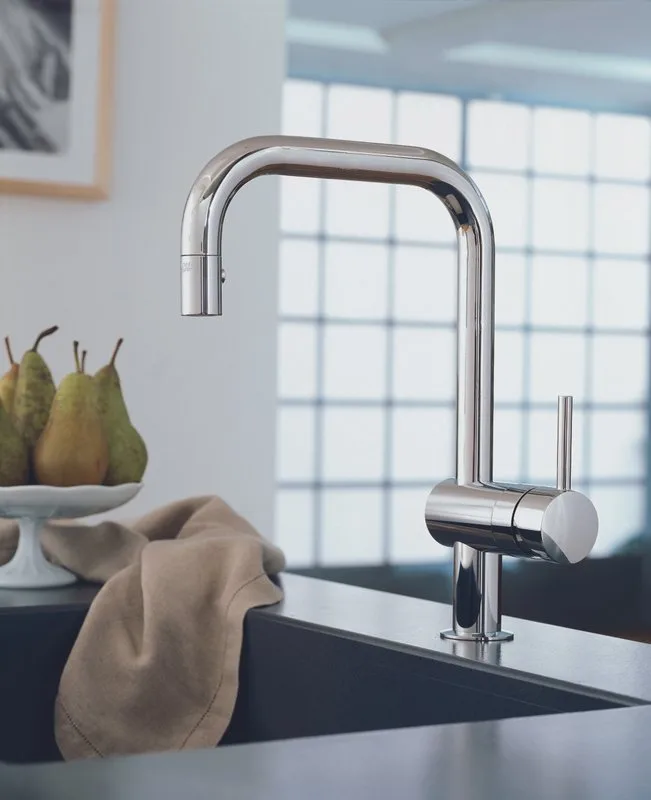 Смеситель для кухни Grohe Minta 32488000 Sancos — официальный сайт
