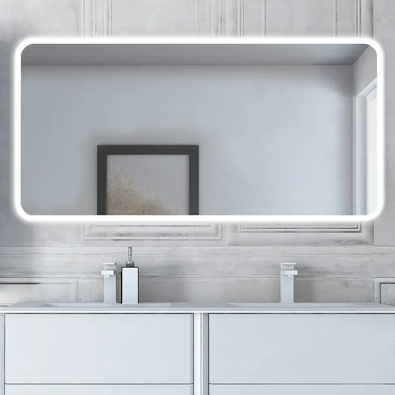 Зеркало Cezares 141х70 c LED-подсветкой anti-fog Sancos — официальный сайт
