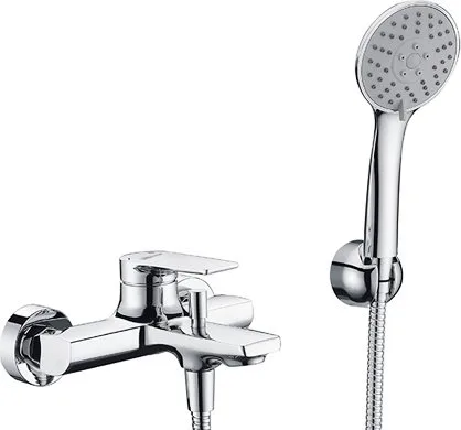 Смеситель для ванны с душем Wasserkraft Lopau 3201 Sancos — официальный сайт
