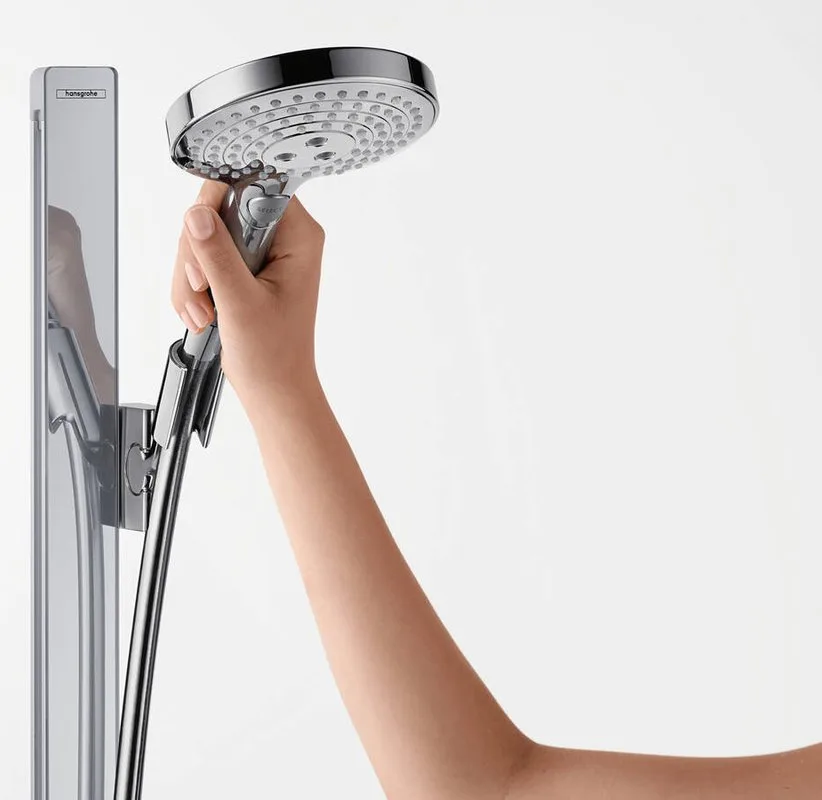Душевой гарнитур Hansgrohe Raindance Select S 27646000, хром Sancos — официальный сайт
