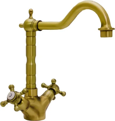 Смеситель для кухни Seaman Barcelone SSL-5079 antique gold Sancos — официальный сайт