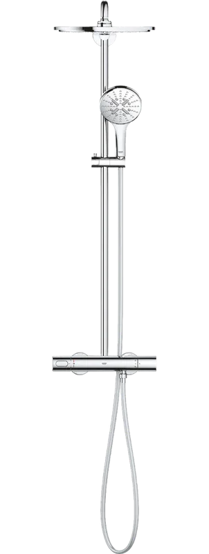 Душевая стойка Grohe Rainshower SmartActive 310 27966001, с термостатом, хром Sancos — официальный сайт