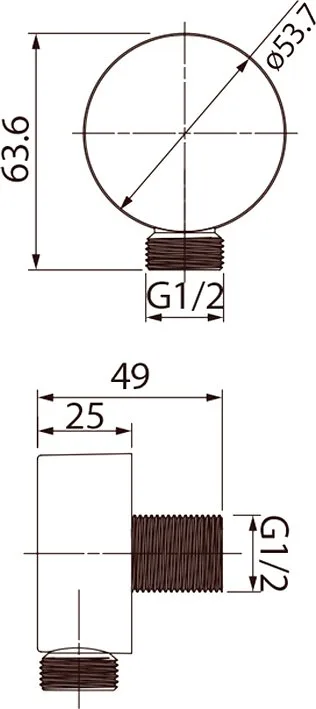Шланговое подключение IDDIS Built-in Shower Accessories 004BL00i62, черное Sancos — официальный сайт