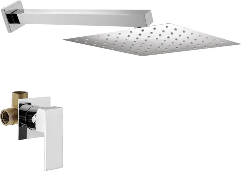 Душевой комплект Plumberia Selection Tag KITTG01CR С ВНУТРЕННЕЙ ЧАСТЬЮ, хром Sancos — официальный сайт
