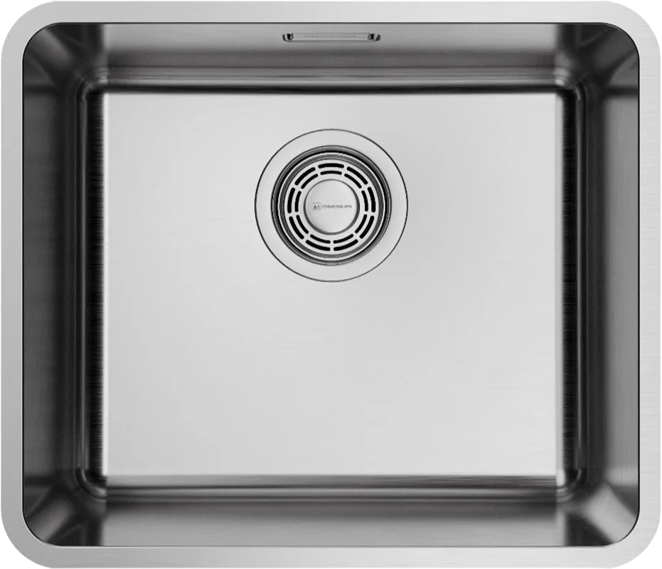 Мойка кухонная Omoikiri Omi 43-U/I Ultra Mini-IN нержавеющая сталь Sancos — официальный сайт
