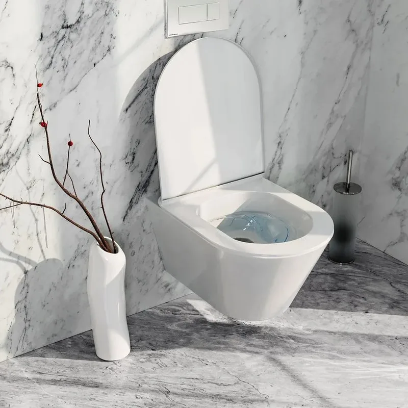 Унитаз подвесной KERAMA MARAZZI Plaza Modern PLMR.wc.02 Sancos — официальный сайт