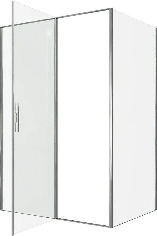 Душевой уголок Allen Brau Priority 140x100, профиль хром, стекло прозрачное Sancos — официальный сайт