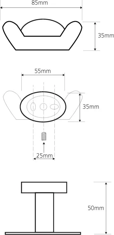 Крючок Bemeta Oval 118406031 Sancos — официальный сайт