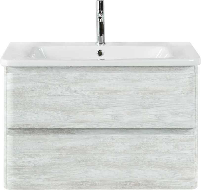 Тумба под раковину без столешницы BelBagno Albano-Cer 80 подвесная, rovere vintage bianco Sancos — официальный сайт