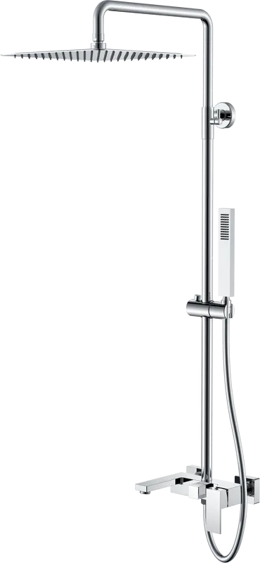 Душевая стойка Boheme Qubic 478-CR, chrome Sancos — официальный сайт