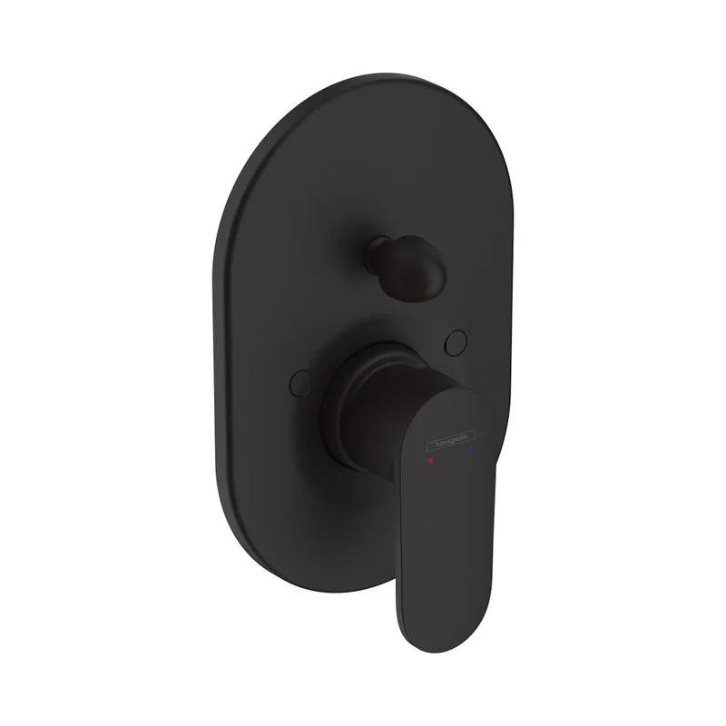 Встраиваемый смеситель Hansgrohe Vernis Blend 71449670, черный Sancos — официальный сайт