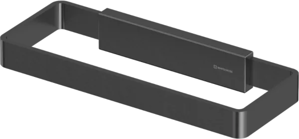 Полотенцедержатель WHITECROSS Cubo CU2458GM оружейная сталь
