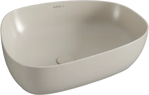 Накладная раковина VitrA Outline Recycled 7991B066-0016 матовый тауп Sancos — официальный сайт