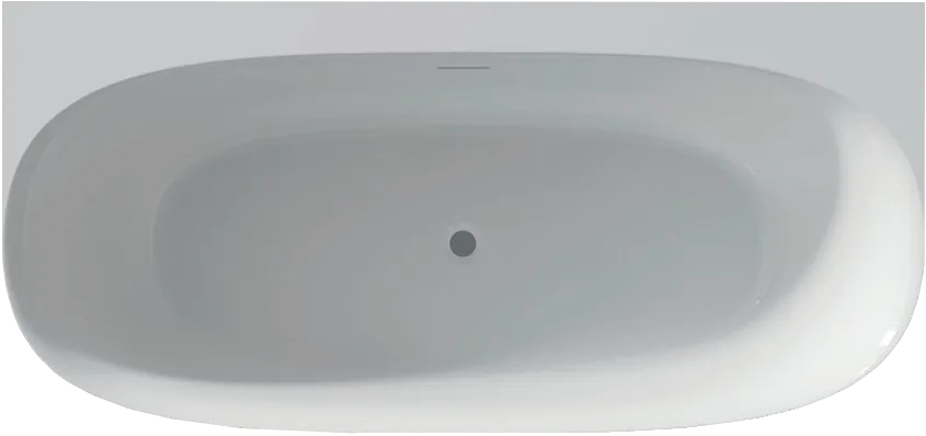 Акриловая ванна Riho Omega B2W B094001005 170x80 см, пристенная, белая, овальная, на ножках Sancos — официальный сайт