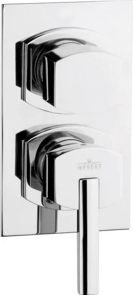 Встраиваемый смеситель Webert Azeta AZ860101015 С ВНУТРЕННЕЙ ЧАСТЬЮ, хром Sancos — Оригинал